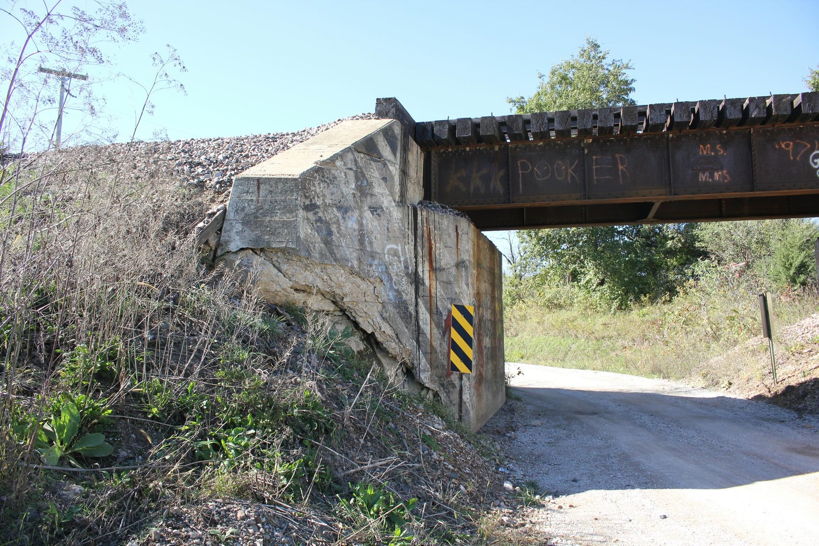 West abutment